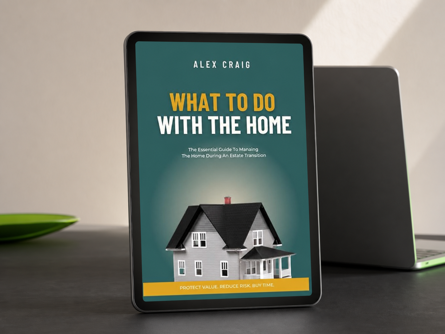 What To Do With The Home digital guide displayed on a tablet